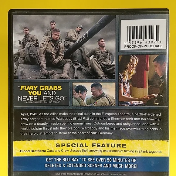 Fury, DVD - Picture 3 of 12